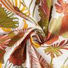 tessuto arredo panama Fiori dai colori vivaci – crema/terracotta,  thumbnail number 3
