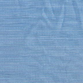 Plissettato con righe trasparenti glitterate – blu, 