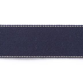 nastro gros-grain per borse, riciclato - blu navy, 