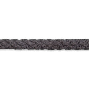 Cordoncino in cotone [Ø 5 mm] – grigio scuro, 