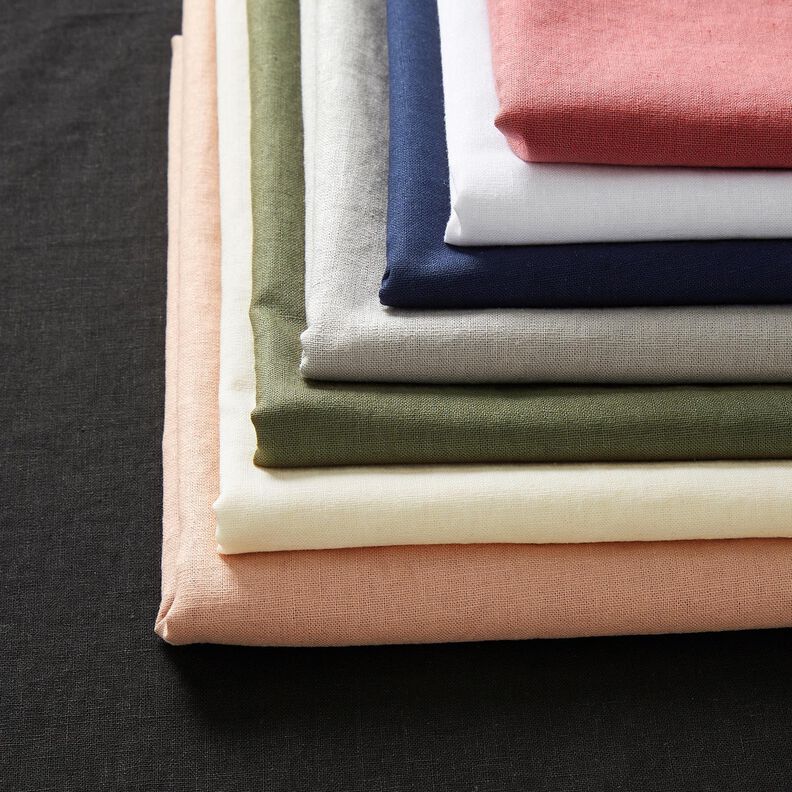Misto lino-cotone lavato – color bacca chiaro,  image number 4