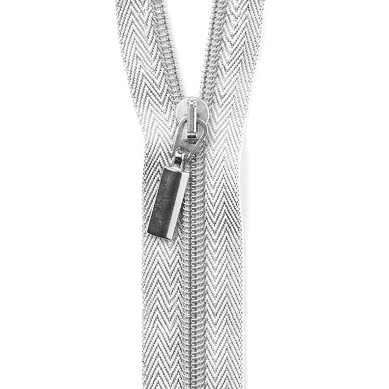 cerniera lampo senza fine | Prym – argento effetto metallizzato,  image number 2
