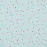 popeline Riccio e funghi – azzurro baby,  thumbnail number 1