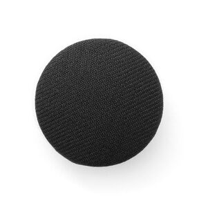 Bottone rivestito gloss – nero, 