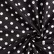 popeline di cotone grandi pois – nero/bianco,  thumbnail number 5