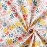 cotone rivestito Fiori pregiati – bianco/rosso,  thumbnail number 4