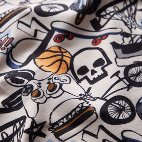 jersey di cotone Cool Stuff | by Poppy tortora chiaro, 