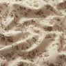 tessuto in cotone  Rose antiche – tortora chiaro/duna,  thumbnail number 2