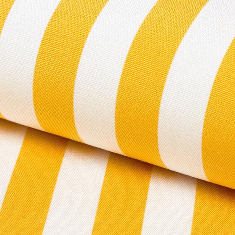 Outdoor Tessuto per sedia a sdraio Righe longitudinali 45 cm – giallo,  image number 1