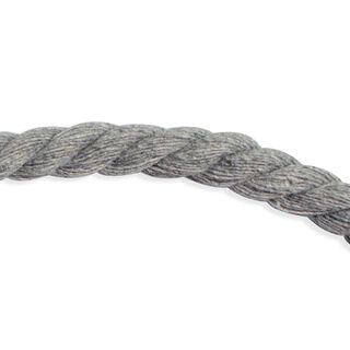 cordoncino in cotone [ Ø 8 mm ] – grigio, 