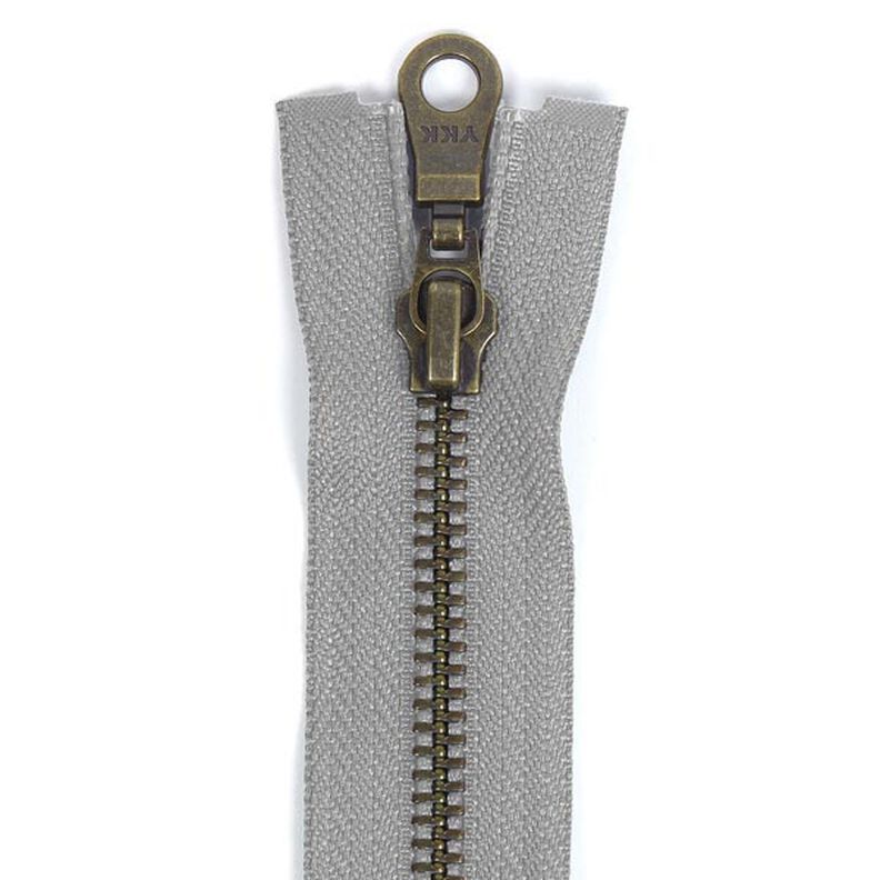 Cerniera lampo divisibile | Metallo antico (576) | YKK,  image number 1