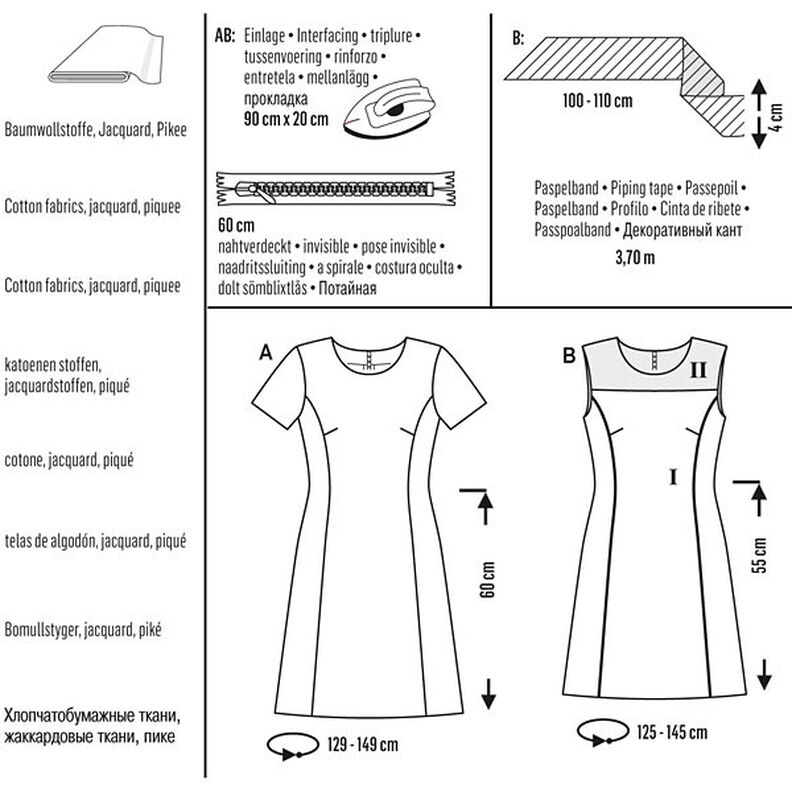 Abito, Burda 6627,  image number 5