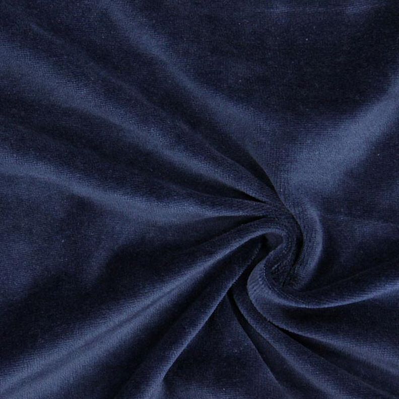vellutino nicki tinta unita – blu marino,  image number 1