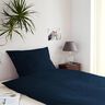 satin di cotone tinta unita – nero-azzurro,  thumbnail number 7