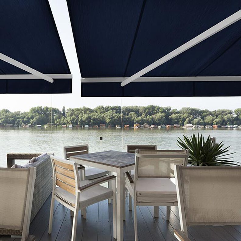 Tessuti da esterni Acrisol Liso – blu marino,  image number 3