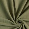 Tessuto di cotone con aspetto lino – verde oliva,  thumbnail number 1