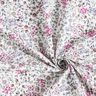 popeline di cotone Mare di fiori stampa digitale – bianco/porpora,  thumbnail number 3