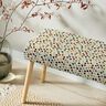 tessuto arredo gobelin Cuori sparsi – beige chiaro/petrolio,  thumbnail number 6