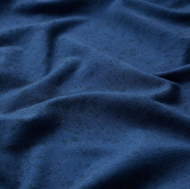 French terry Combinazione di macchie di tessuto | Glitzerpüppi – blu marino, image number 2