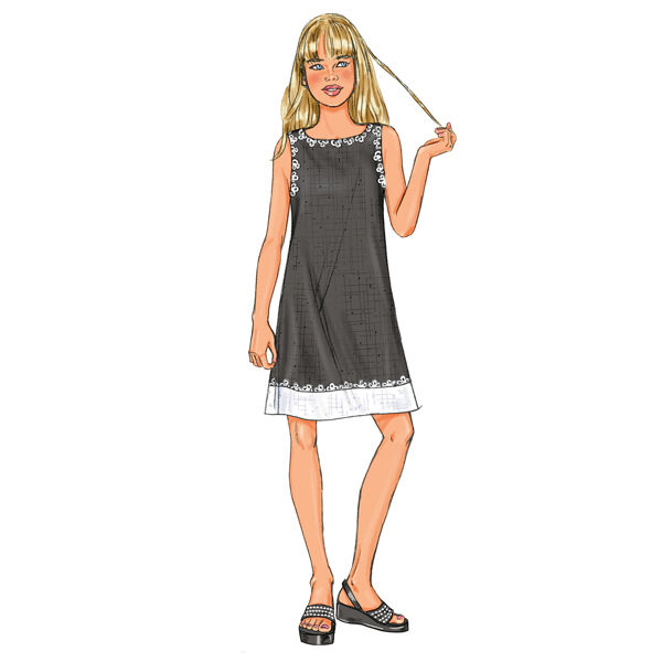 abito ragazza|pantalone, Butterick 3860|140 - 158, image number 5