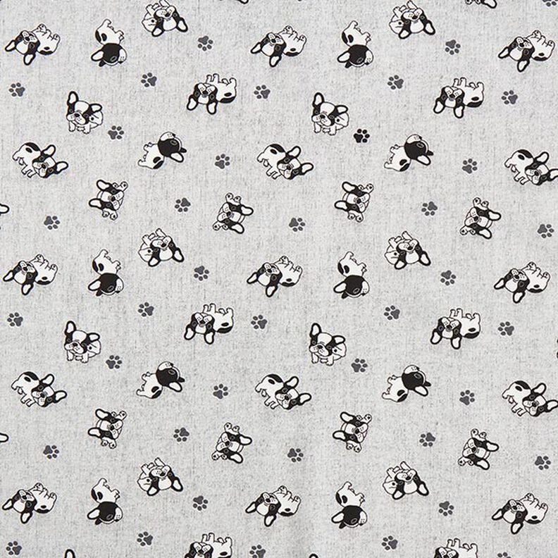 tessuto arredo tessuti canvas bulldog – grigio,  image number 1