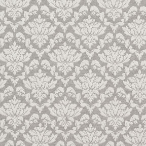 Jersey jacquard con motivi ornamentali – grigio chiaro/bianco, 