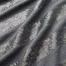 Tessuto in maglia con paillettes glitterate a strisce orizzontali – grigio,  thumbnail number 2