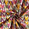 tessuto in cotone cretonne Stampa etnica – bacca/senape,  thumbnail number 3