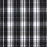 Pantalone elasticizzato a quadri larghi – nero/bianco,  thumbnail number 1