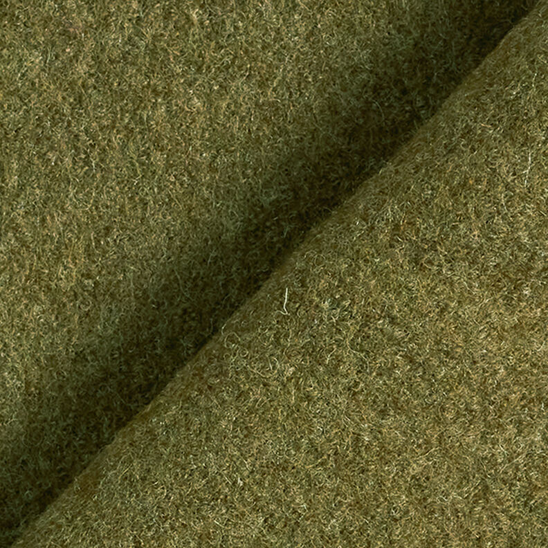 loden follato in lana mélange – verde oliva,  image number 3