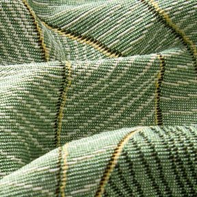 tessuto arredo gobelin Mare di foglie – verde chiaro/nero, 