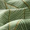 tessuto arredo gobelin Mare di foglie – verde chiaro/nero,  thumbnail number 2