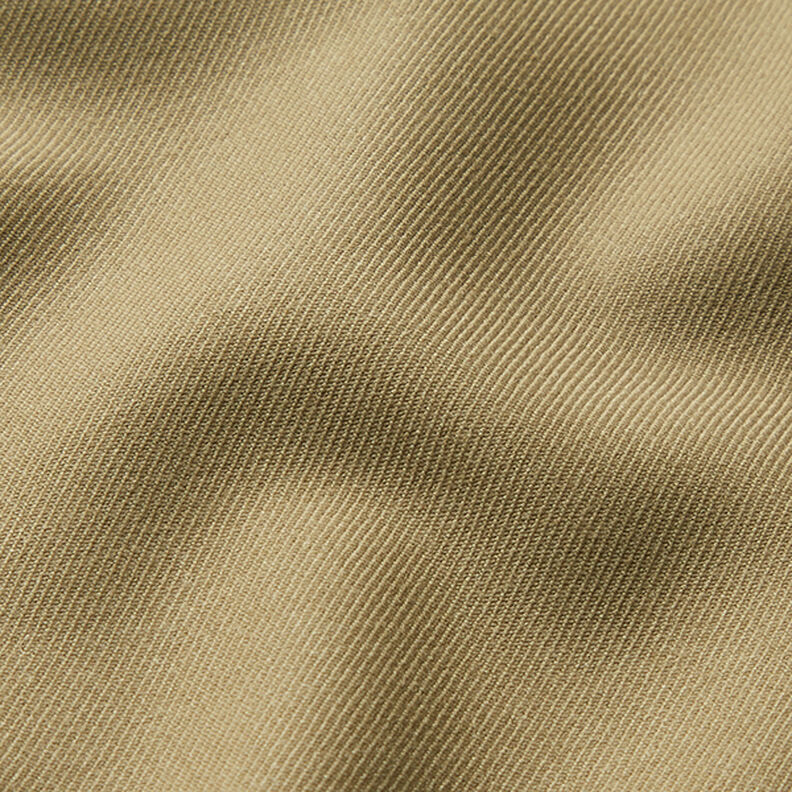 Twill misto lana vergine in tinta unita – talpa,  image number 2