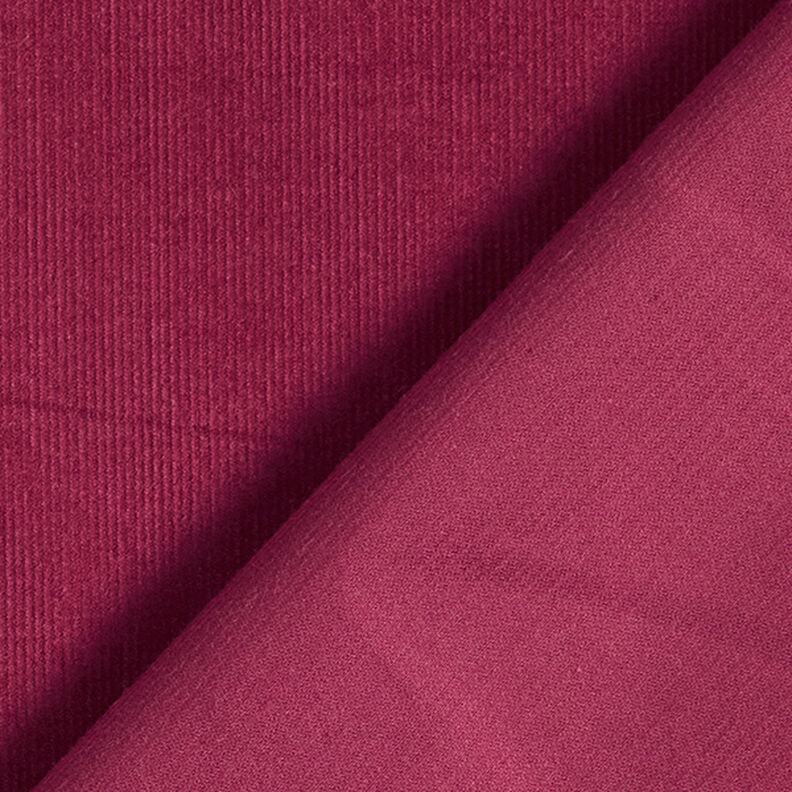 velluto a costine tinta unita – rosso Bordeaux,  image number 4