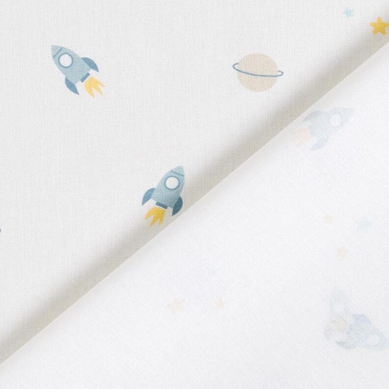 popeline di cotone Universo – bianco lana,  image number 4