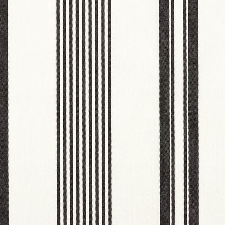 tessuti da esterni tessuti canvas elegante mix di righe – nero/bianco,  image number 1