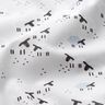 popeline di cotone Pecore sul prato – grigio chiaro,  thumbnail number 2