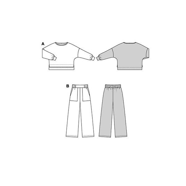 abbigliamento da casa | Burda 5853 | 34-44, image number 8