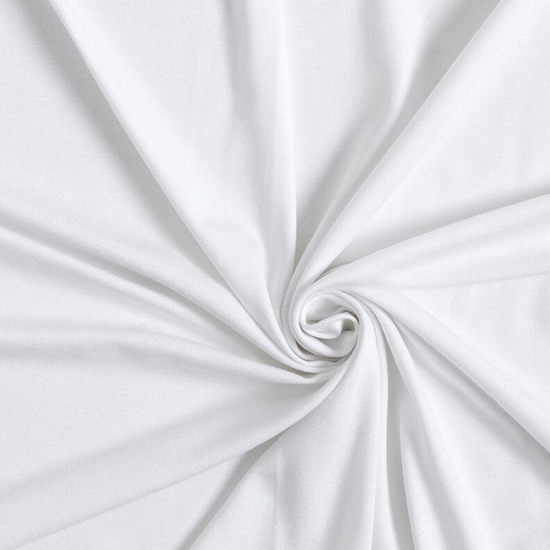 jersey di viscosa Glitter – bianco,  image number 1