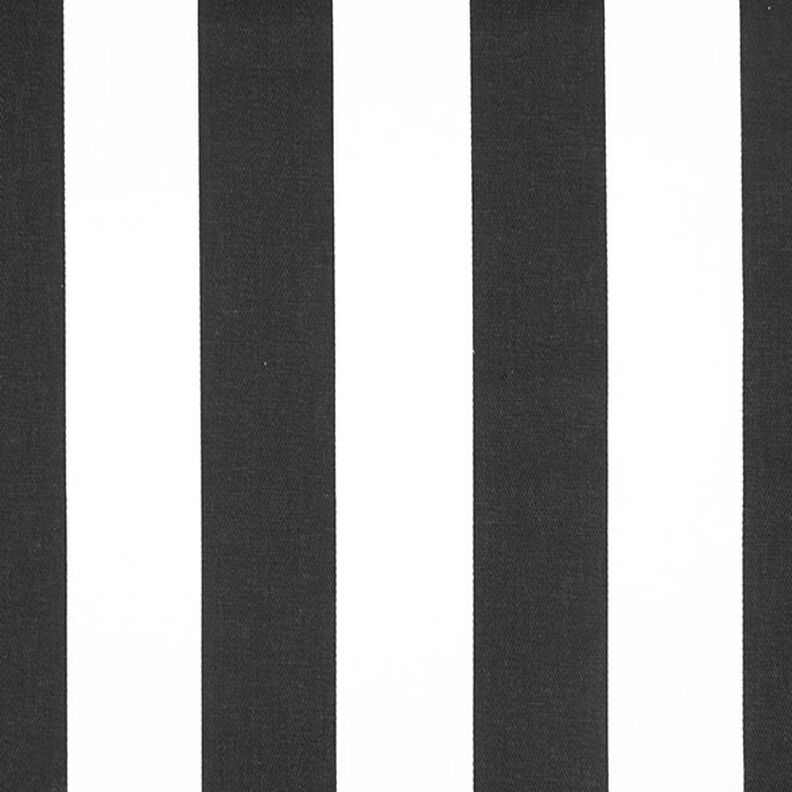 Twill cotone strisce 3 – nero/bianco,  image number 1