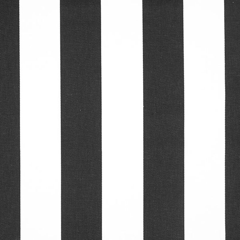 Twill cotone strisce 3 – nero/bianco,  image number 1