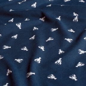 jersey di cotone Granchio – blu marino, 