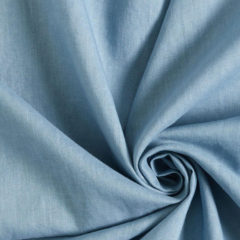 Leggero misto lino prelavato – blu brillante,  image number 1