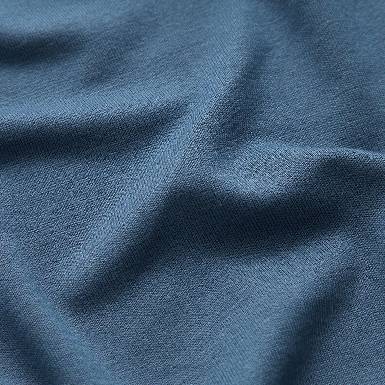 Jersey estivo in viscosa media – colore blu jeans,  image number 2