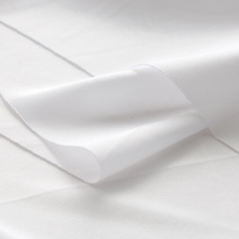 fodera a maglia charmeuse tinta unita – bianco,  image number 4