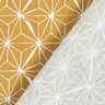 cotone rivestito Stelle grafiche – senape/bianco,  thumbnail number 5