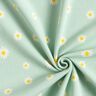 Jersey a nido d’ape margherite – menta chiaro,  thumbnail number 3