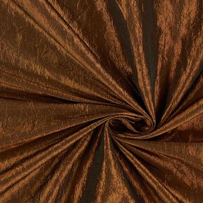 taffettà effetto stropicciato – bronzo, 