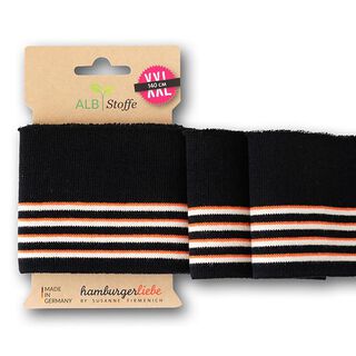 GOTS tessuto in maglia per bordi e polsini CUFF ME COLLEGE [ 140 cm | 7 cm ] | Albstoffe, 