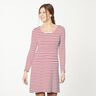 Jersey in cotone a righe strette e larghe – bianco/rosso,  thumbnail number 7